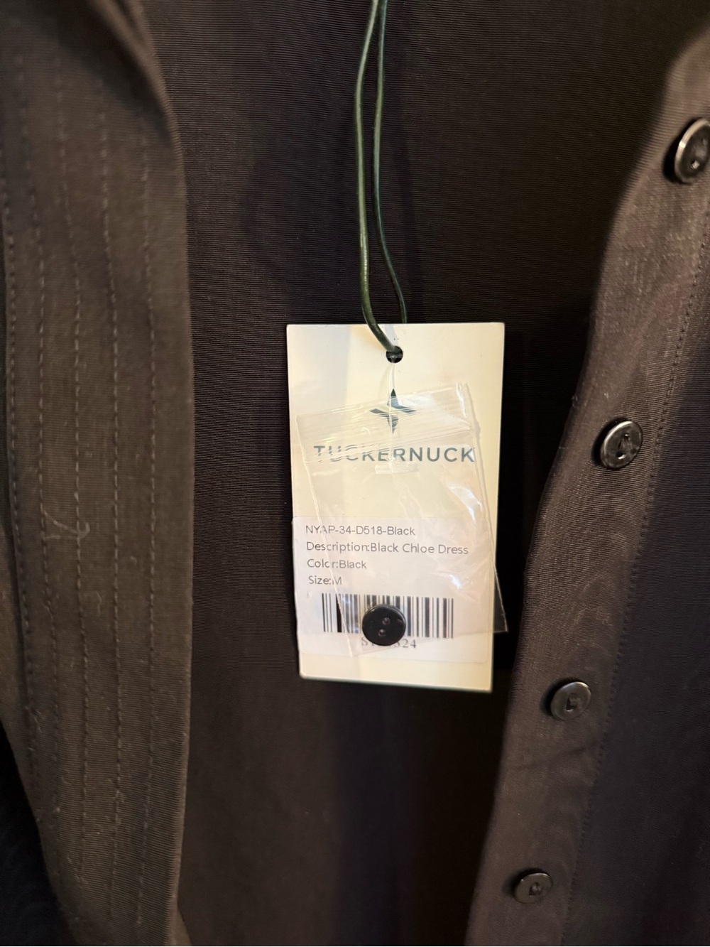 Tuckernuck Chloe Black Belted Shirt Dress - Women - Picture 7 of 8